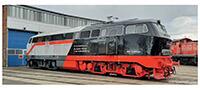 Tillig 04707 Diesel locomotive 218 497-6 of the DB Fahrzeuginstandhaltung Cottbus