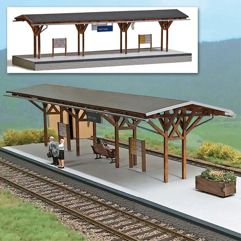 Busch 10002 Train platform Adorf