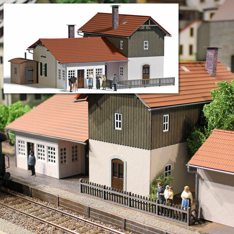 Busch 10006 Train station