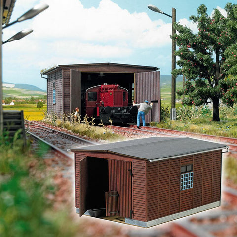 Busch 10030 Locomotive shed