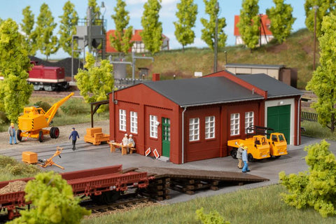 Auhagen 11462 Railroad Maintenance With Ramp
