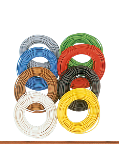 Brawa 3123 Double-stranded Wire 0 14 mm green