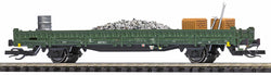 Busch 31508 Flat wagon with stakes Ks 3300