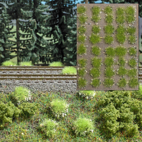 Busch 3551 Short tufts with stones spring