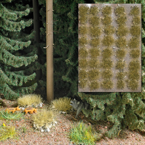 Busch 3554 Short tufts with stones fall