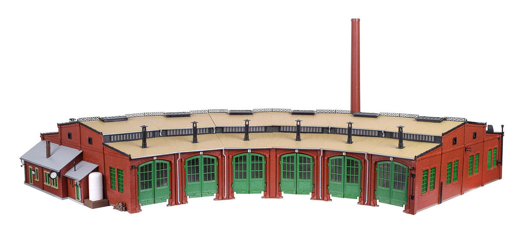 Vollmer 45758 HO 6 Stall roundhouse – Scalology Ltd.