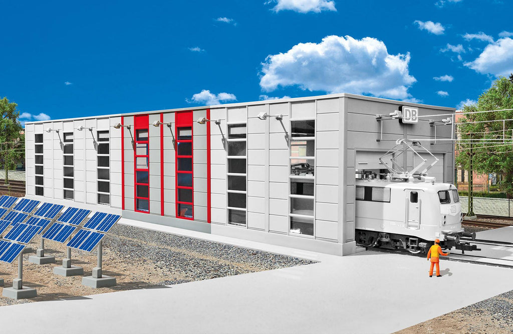 Kibri 39256 H0 Deutsche Bahn maintenance hall Kibri 39256 H0 Deutsche Bahn maintenance hall
