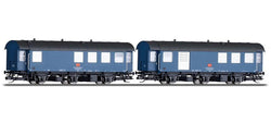 Tillig 01063 1063 Passenger coach set of the DB AG with two passenger coaches Ep V