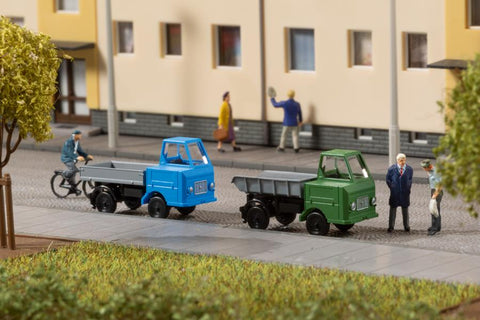 Auhagen 44656 Multicar M22 Dump Truck And Flat Bed