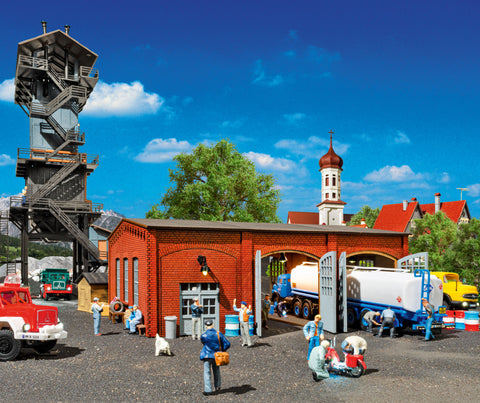 Vollmer 45642 H0 Truck workshop- Polyplate kit