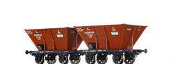Brawa 48804 Coal Cars K P E V set of 2