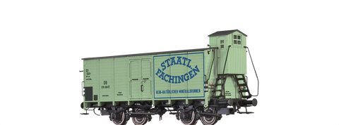 Brawa 49876 Covered Freight Car G10 Staatl Fachingen DB