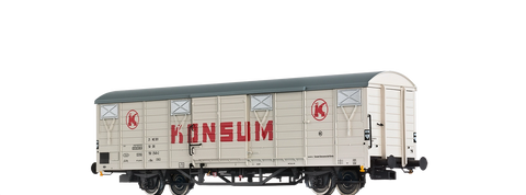 Brawa 49931 Covered Freight Car Gbs1500 Konsum DR