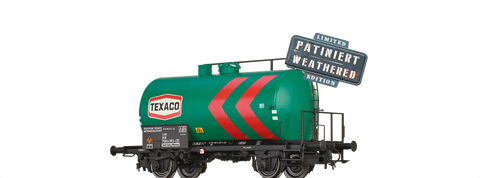 Brawa 50039 Lightweight Tank Car Uerdingen Z P TEXACO DB weathered