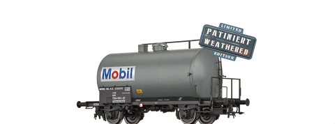Brawa 50040 Lightweight Tank Car Uerdingen Z P Mobil DB weathered
