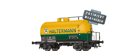 Brawa 50042 Lightweight Tank Car Uerdingen Z P Haltermann DB weathered