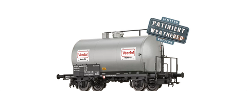Brawa 50045 Lightweight Tank Car Uerdingen Z P Veedol DB weathered
