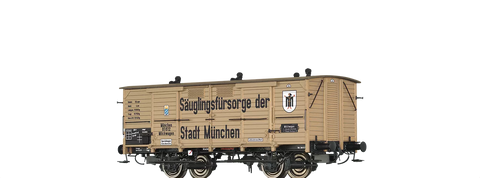 Brawa 50360 Milk Car Suglingsfrsorge Mnchen K Bay Sts B