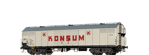 Brawa 50412 Covered Freight Car Gags-v Konsum DR