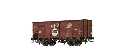 Brawa 50766 Covered Freight Car Gw G Rondo Kaffee DR
