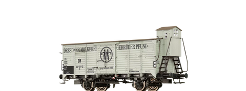 Brawa 50767 Covered Freight Car G Pfunds Milch DR