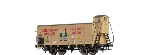 Brawa 50969 Covered Freight Car G10 Kloss Foerster K P E V