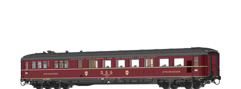Brawa 51093 Dining Car WRghe152 DSG DC
