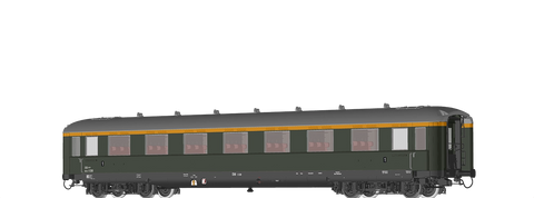 Brawa 51108 Passenger Coach A4h BB DC