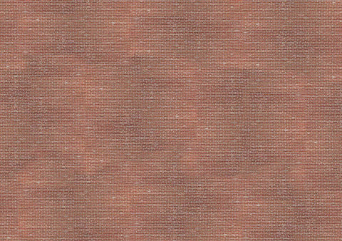 Busch 7439 Brickwall Wall And Decor Sheets In Mat Finish