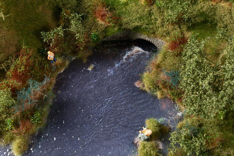 Auhagen 76965 River course with water surface