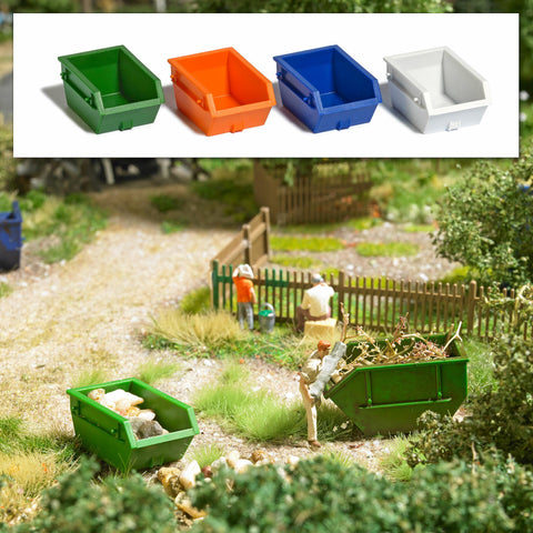 Busch 7752 4 Dumpsters 15 m