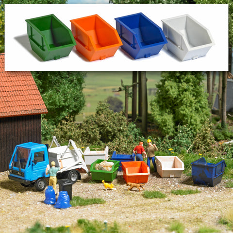 Busch 7753 4 DumpstersSkips 25 m