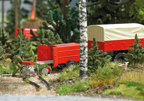 Busch 7962 Fire Hose Trailer With Portable Pump