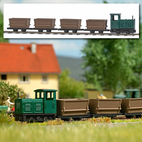 Busch 8071 Narrow gauge railway set Peat transport