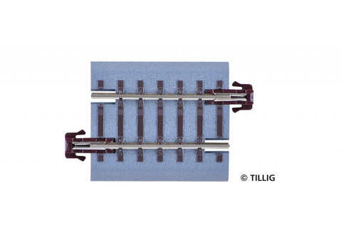 Tillig 83716 Bedding track brown, length 36.5 mm