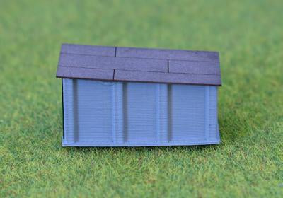 Concrete Garage 3D Rtp 3D Printed N Scale