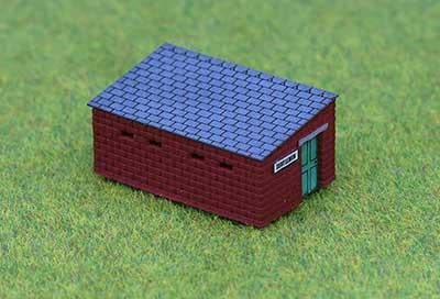Public Convenience Rtp 3D Printed N Scale