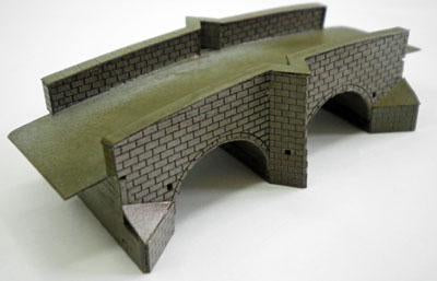 Stone Road Bridge Double Arch N Scale