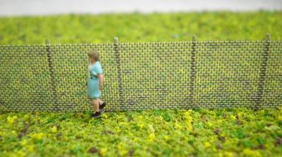 Chain Link Fencing Kit N Scale