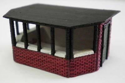 Security Guard House Kit N Scale