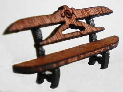 Park/Platform Benches OO Scale