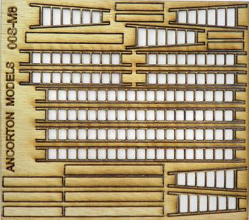 Builders Ladders & Planks OO Scale