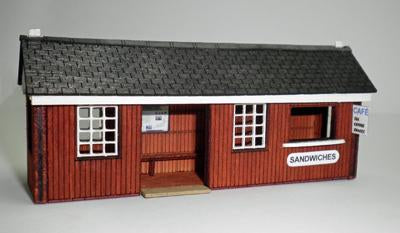Waiting Room And Cafe OO Scale