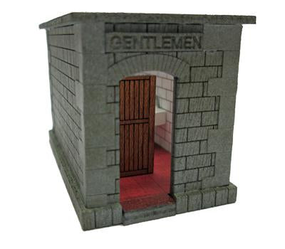 Platform Toilet Block Kit OO Scale