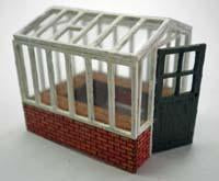 Small Greenhouse Kit OO Scale