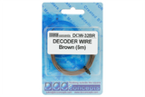 Decoder Wire Stranded 6m (32g) Brown Packaged