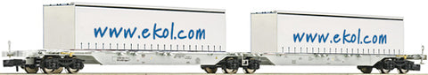 Fleischmann  825329 Aae Double Container Wagon VI