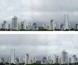 Scenic Backgrounds City Skyline 330 24" Standard Scene
