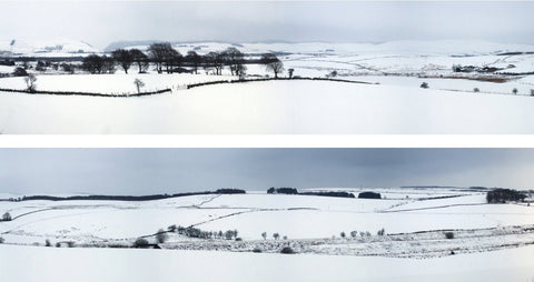 Art Printers iD Backscenes Winter Hills 402 15" Standard Scene