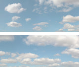 Art Printers iD Backscenes Sky Papers Summer Sky 501 24" Standard Scene C